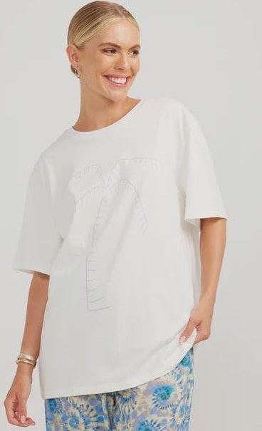 Charlie Holiday PALM BOYFRIEND TEE