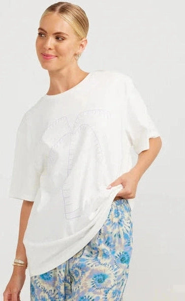 Charlie Holiday PALM BOYFRIEND TEE