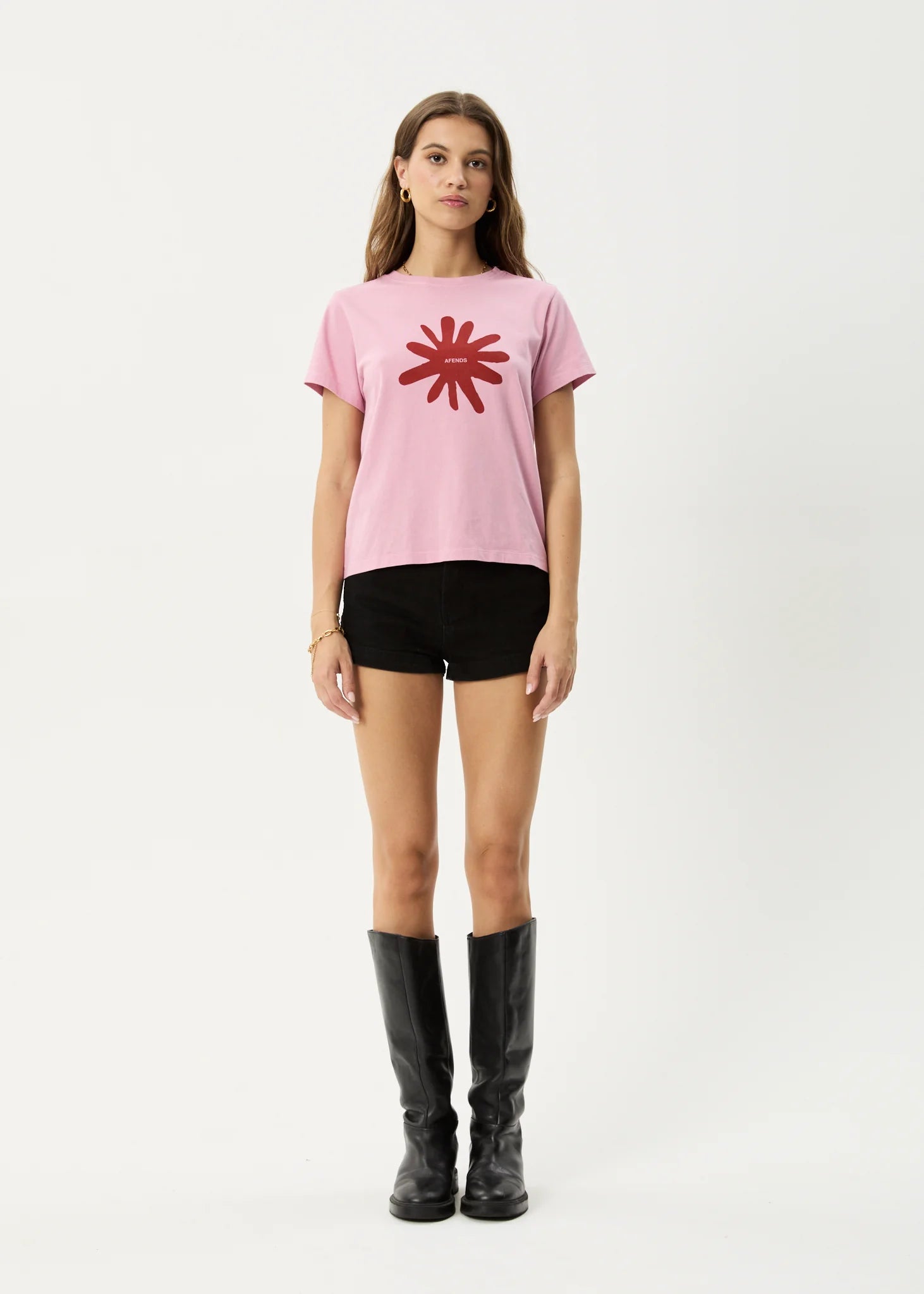 AFENDS Nessa regular tee - Marrakesh
