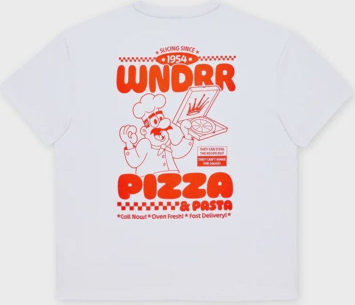 WNDRR Slicing since box fit tee - White