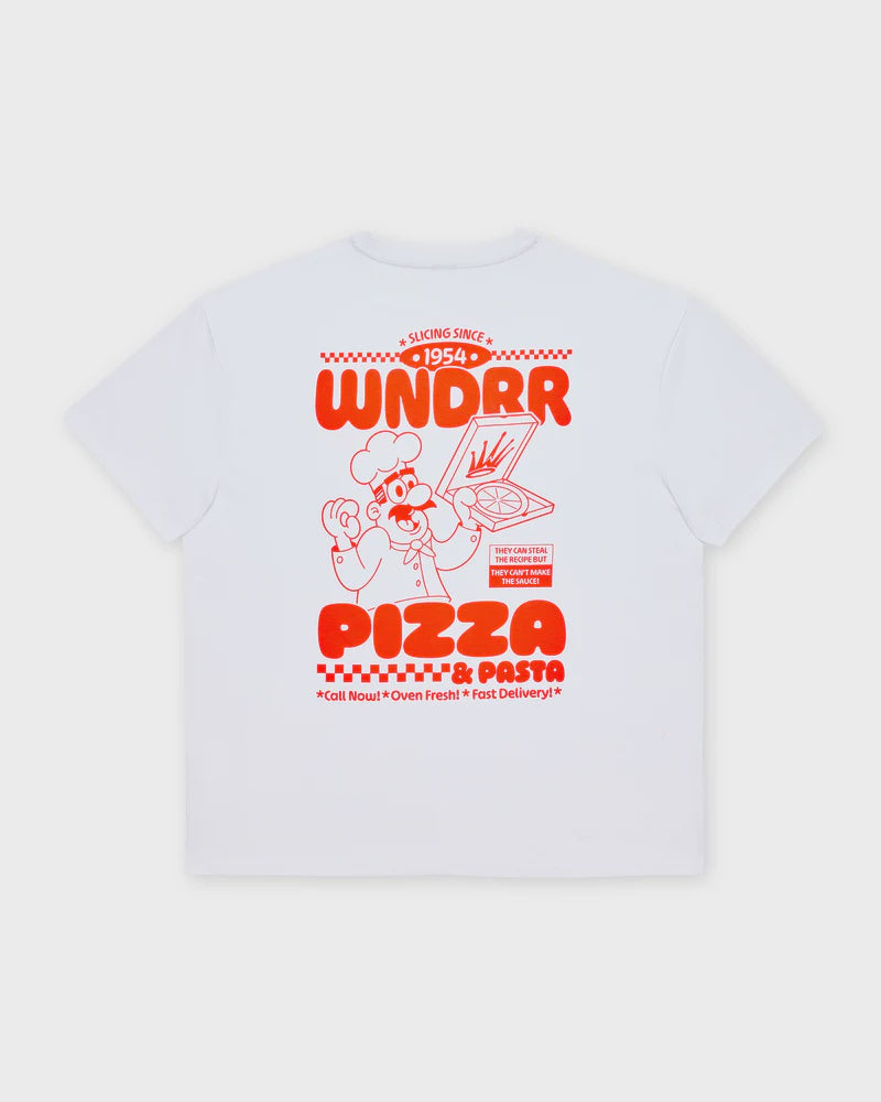 WNDRR Slicing since box fit tee - White