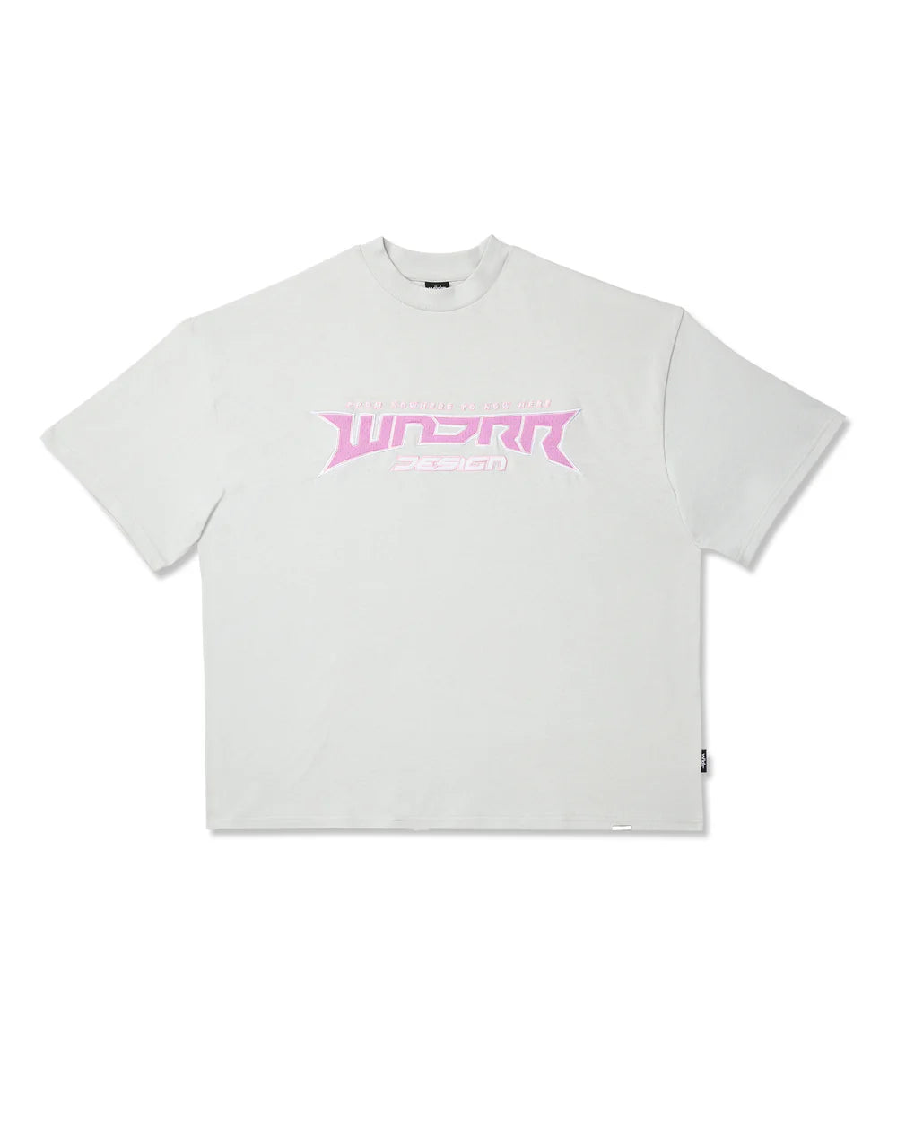 WNDRR Pulse heavy weight tee - Oyster