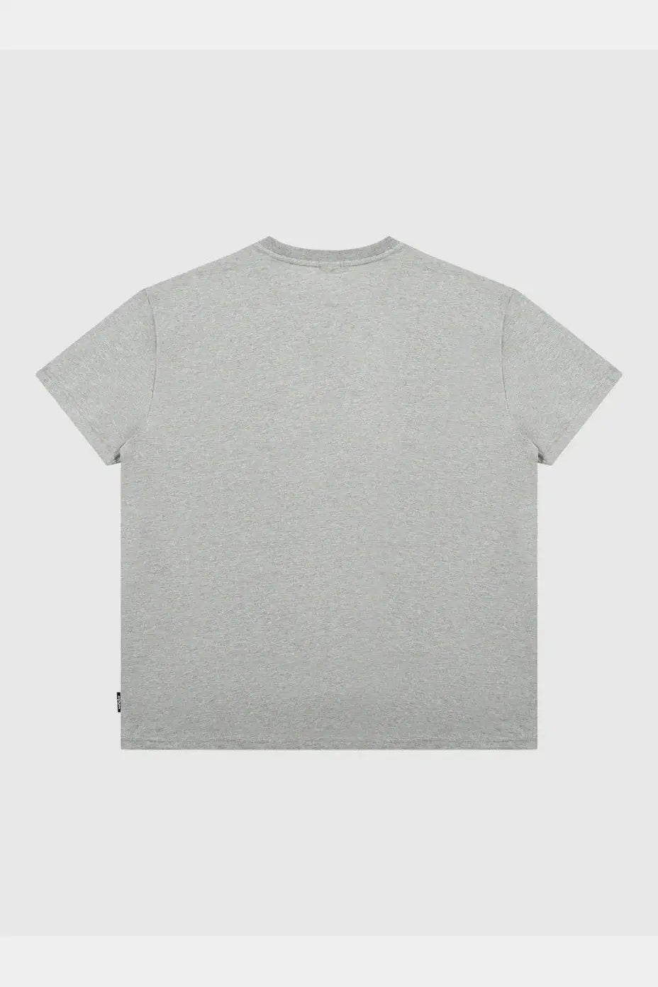 WNDRR ACCENT BOX FIT TEE - GREY MARLE