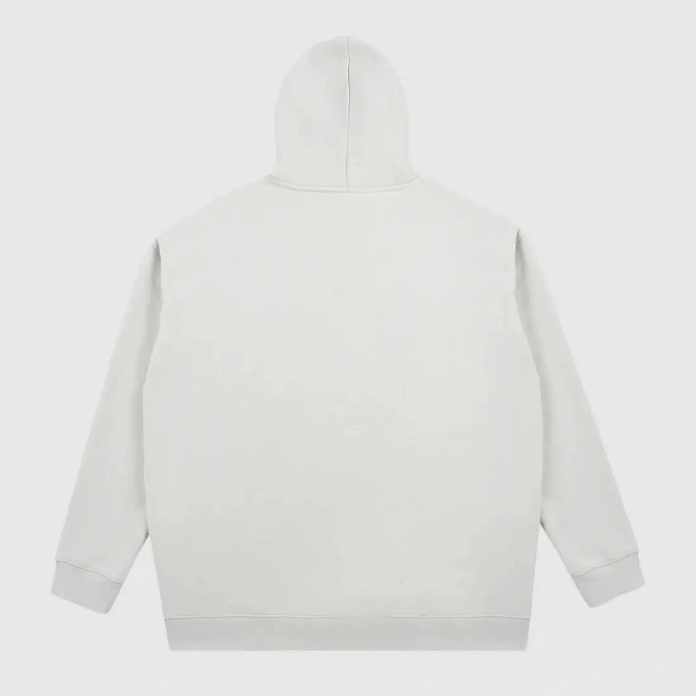 WNDRR Chain hood sweat - Cement grey