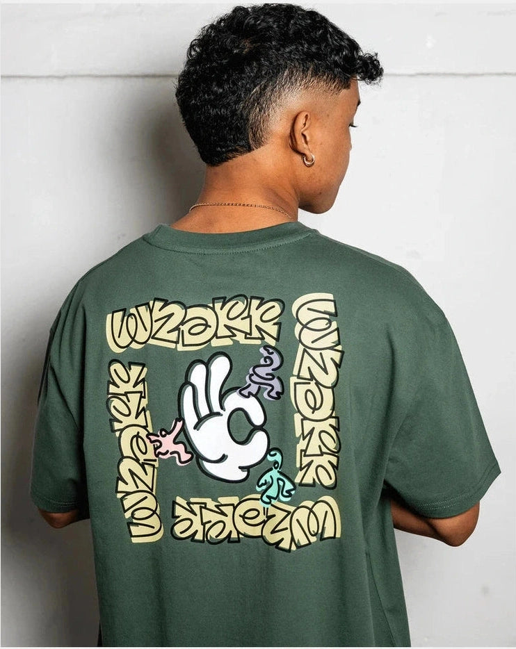 WNDRR mood box fit tee - Dark green