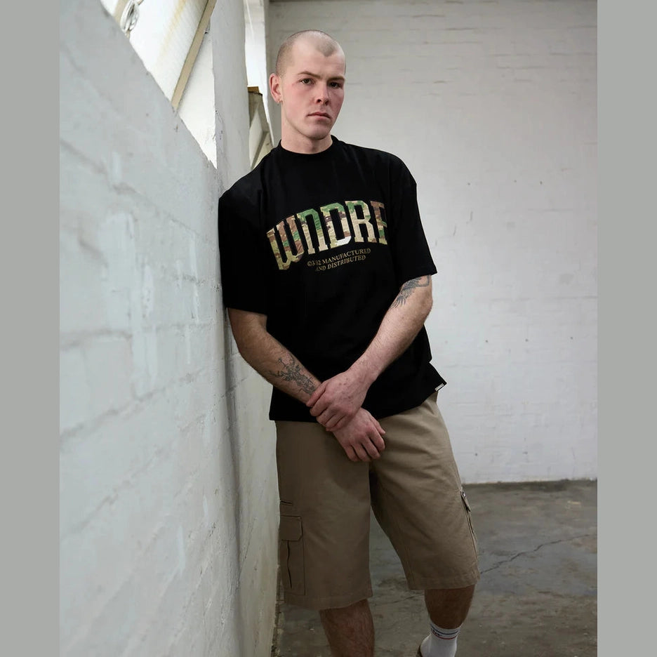 WNDRR Protocol heavy weight tee - Black