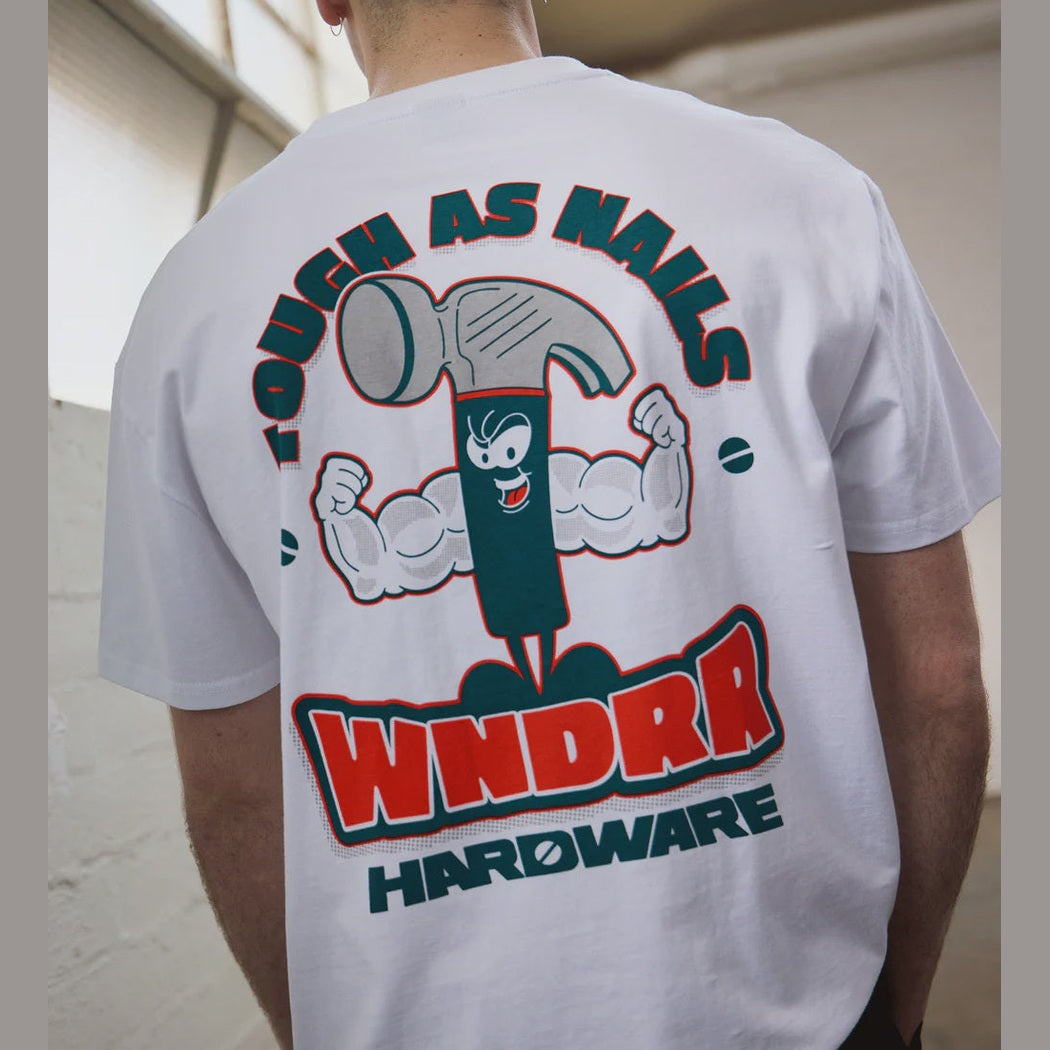 WNDRR Hardware box fit tee - White