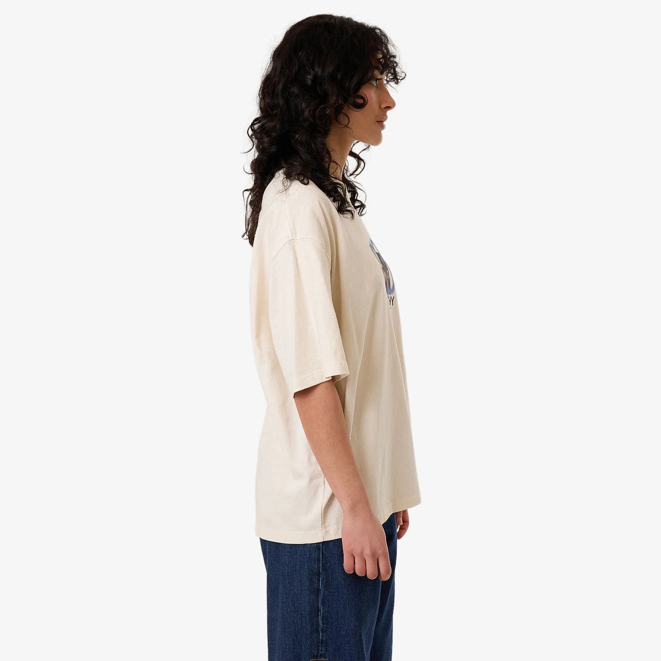 THRILLS james adams anarchy oversized tee - heritage white