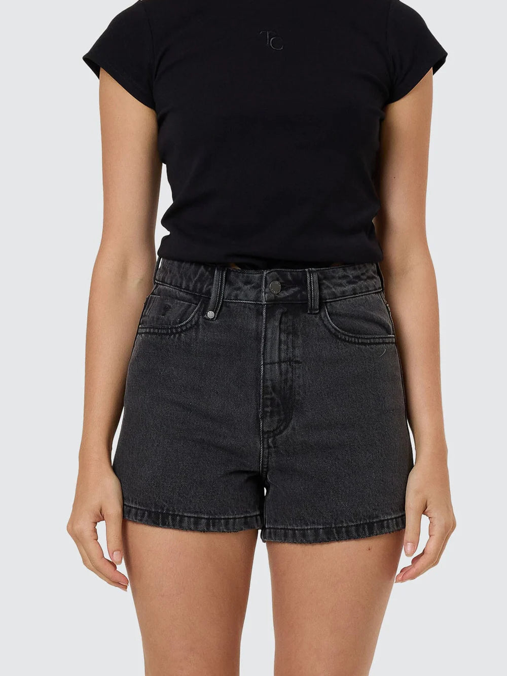 THRILLS Erica short - Ash black