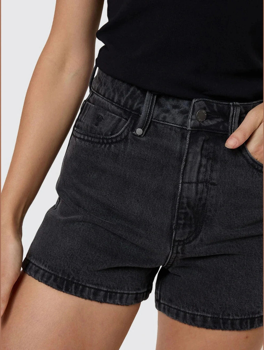 THRILLS Erica short - Ash black