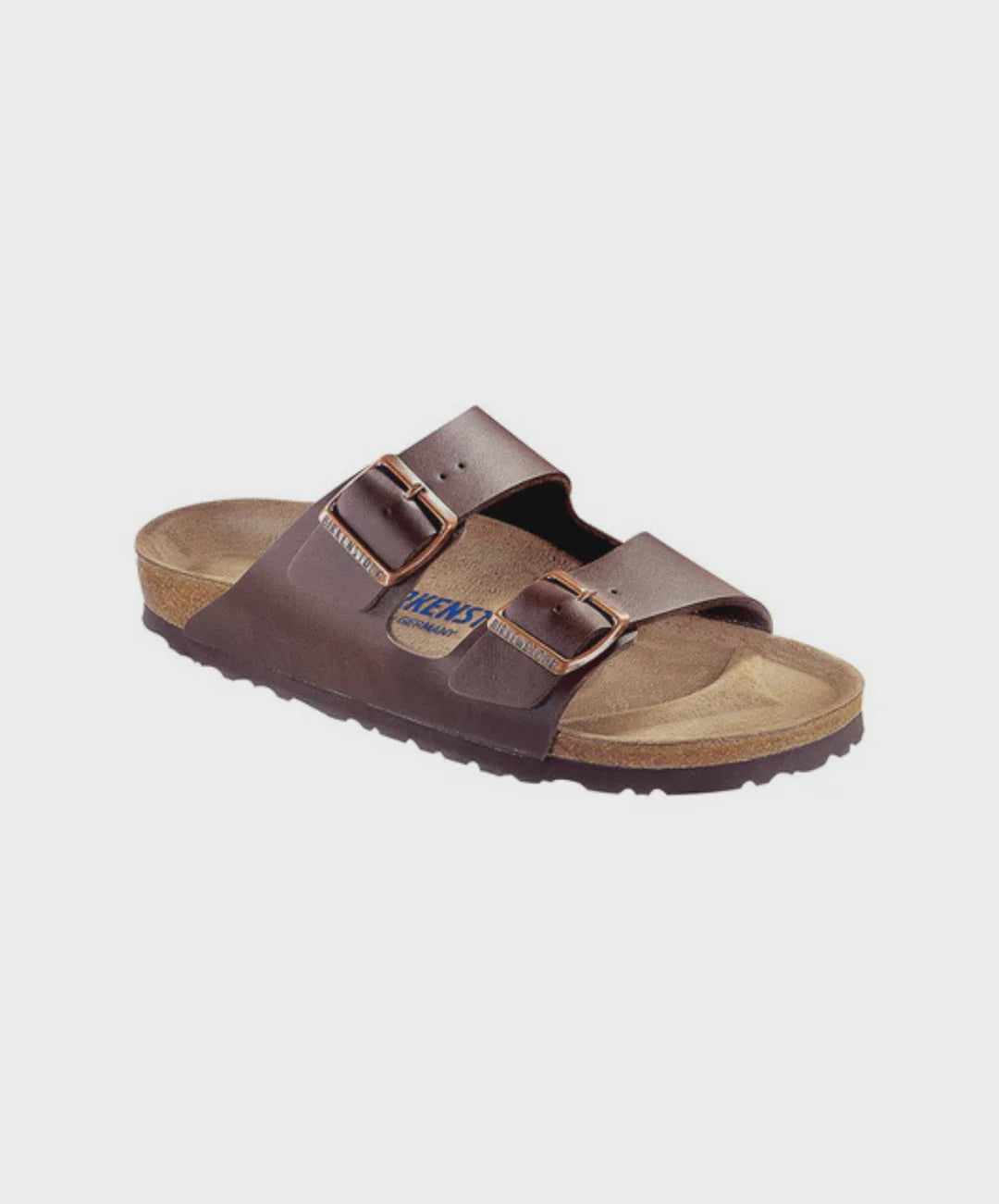 BIRKENSTOCK Birkenstock Arizona Birko-Flor Soft Footbed Sandals - Dark brown