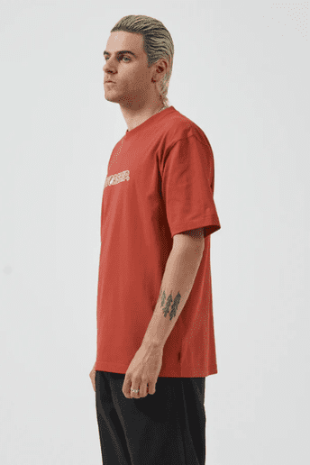 Worship Core Tee- Washed Red