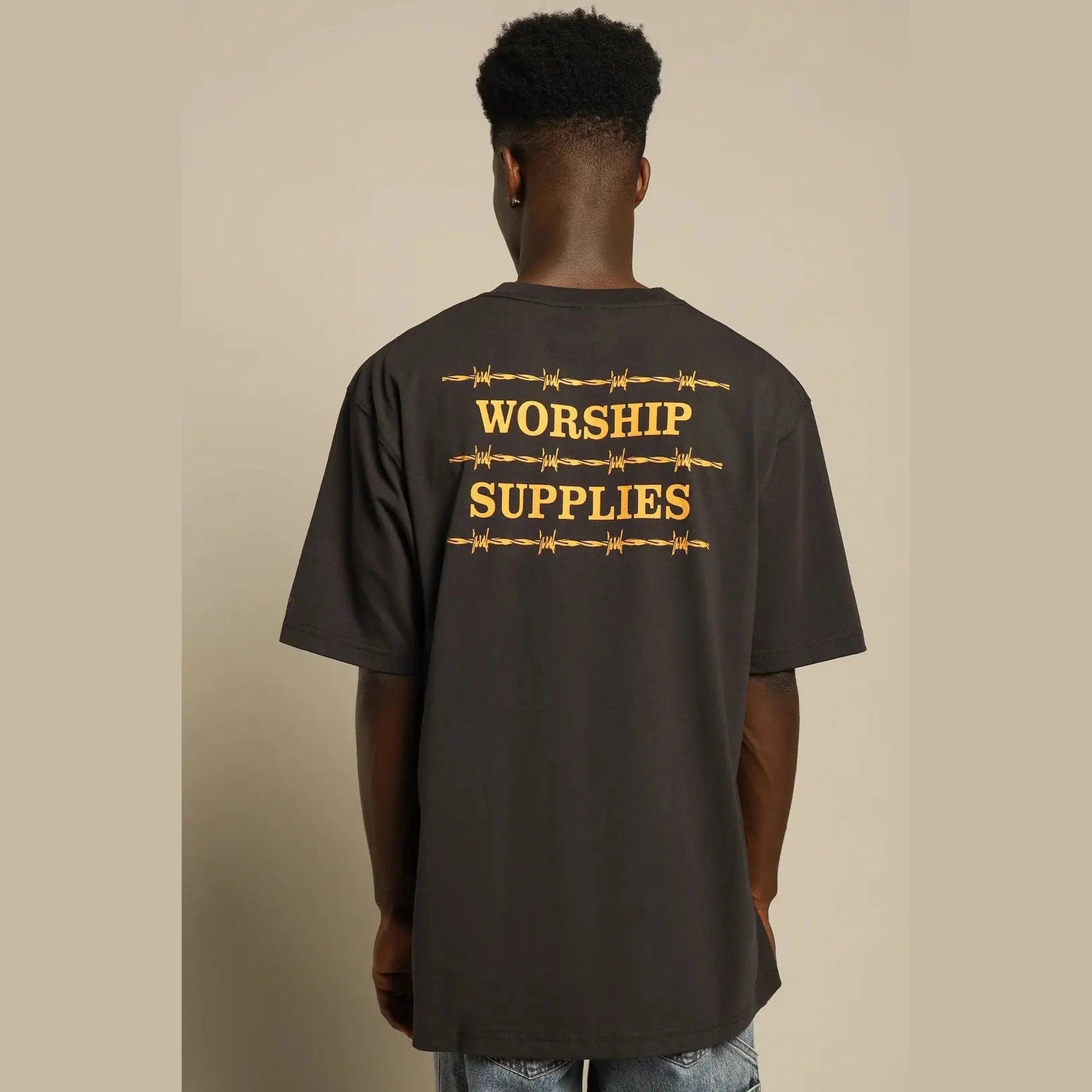 Worship Predictions Tee - Worn Black