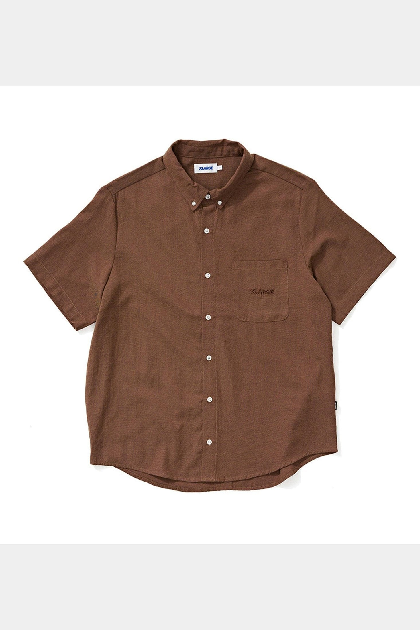 Xlarge 91 oxford shirt brown
