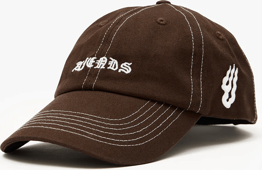 AFENDS Breathe six panel cap - Coffee