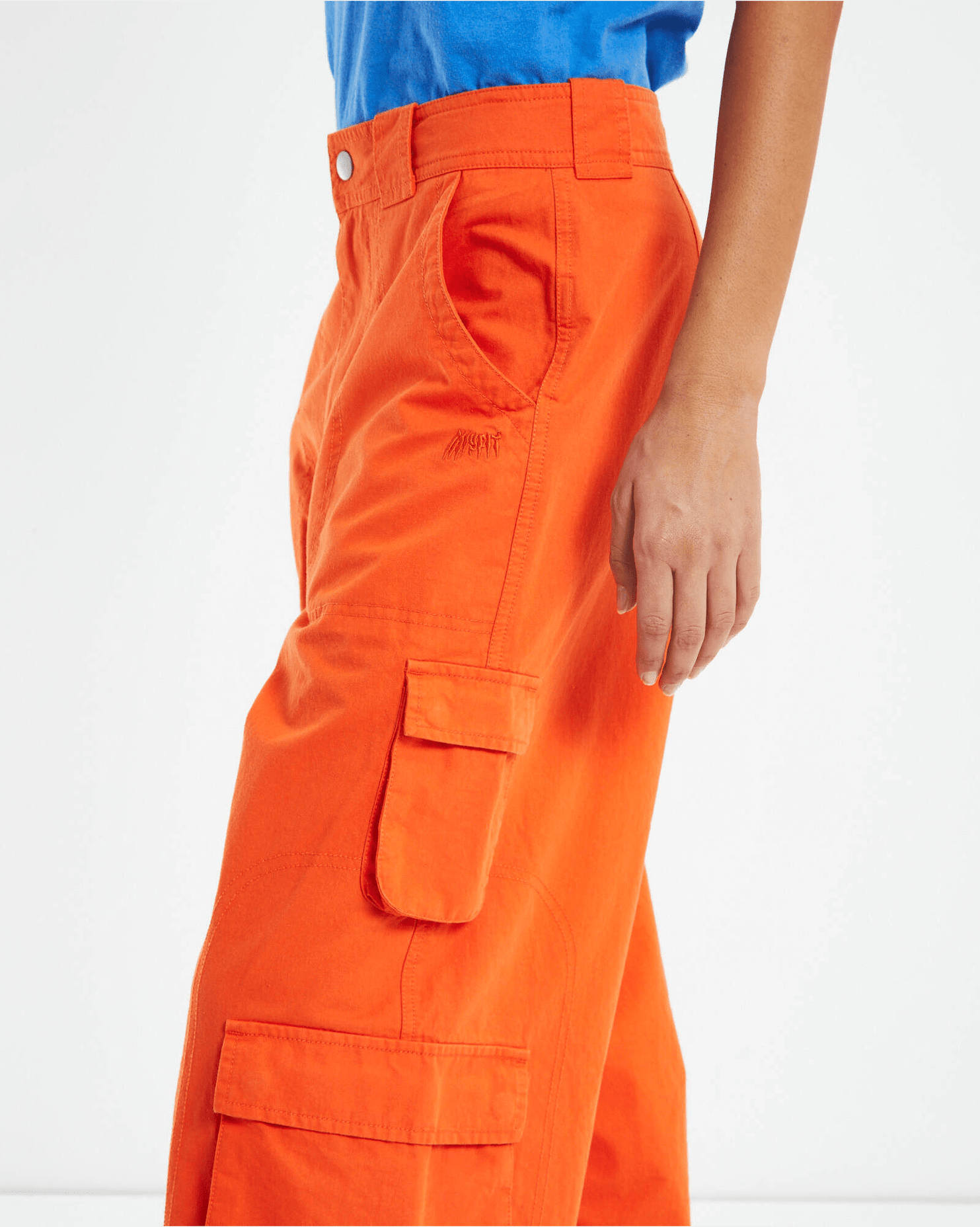 Misfit water pipe cargo pant- sherbert