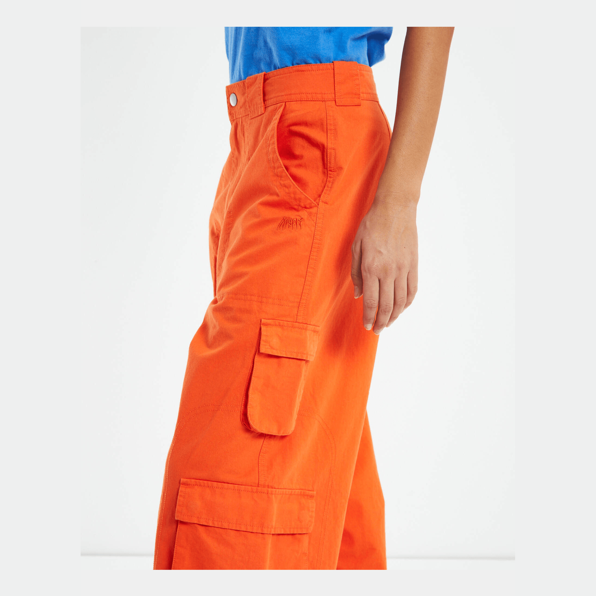 Misfit water pipe cargo pant- sherbert