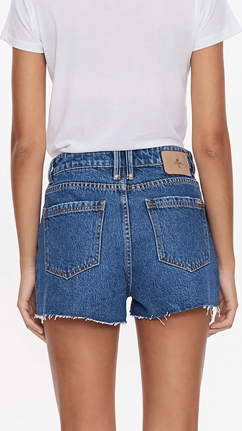 THRILLS Sadie High Rise Micro Short - Deep Vintage Blue