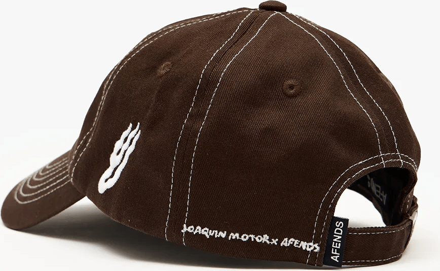 AFENDS Breathe six panel cap - Coffee