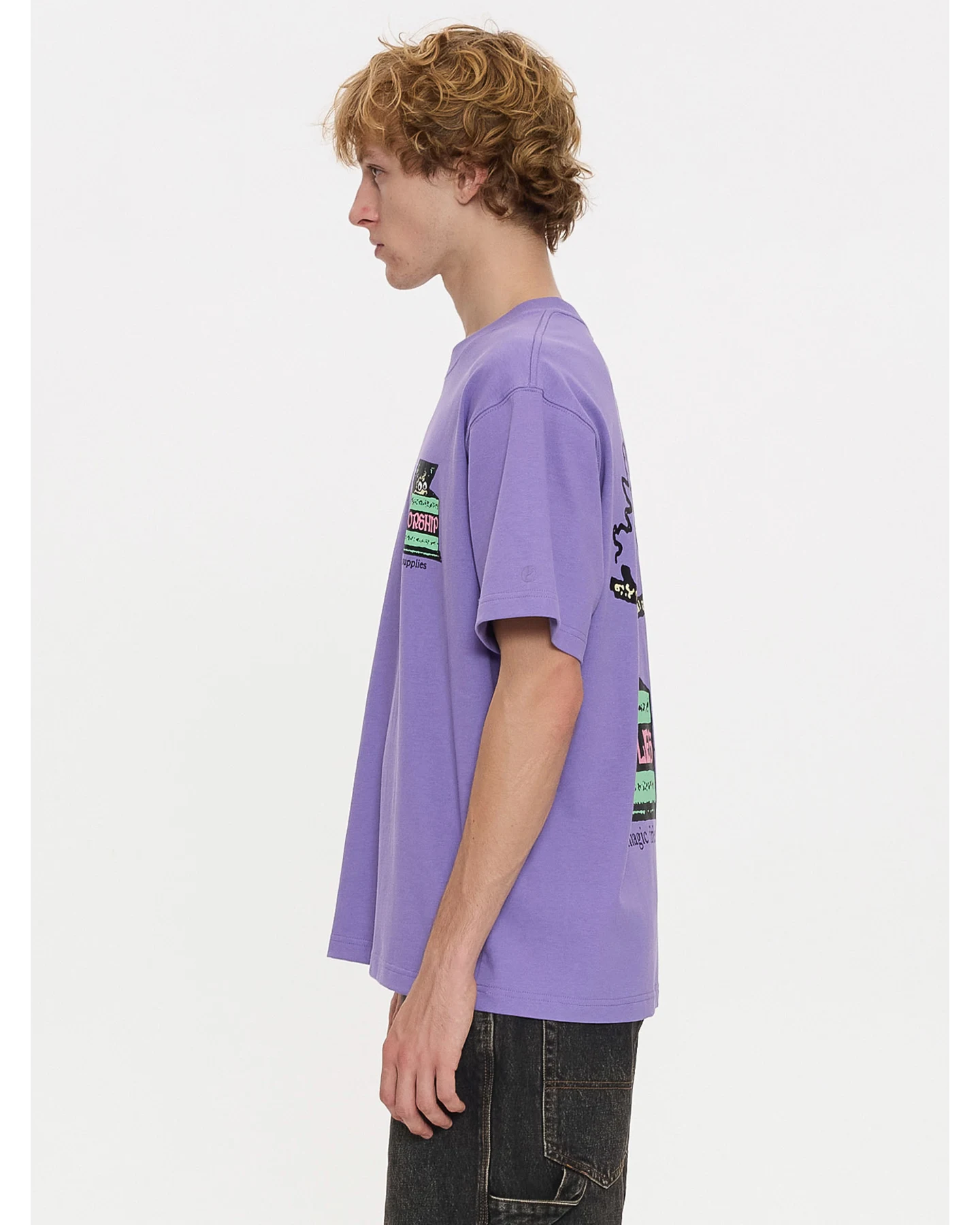 WORSHIP Surprise Tee - Posty Purple