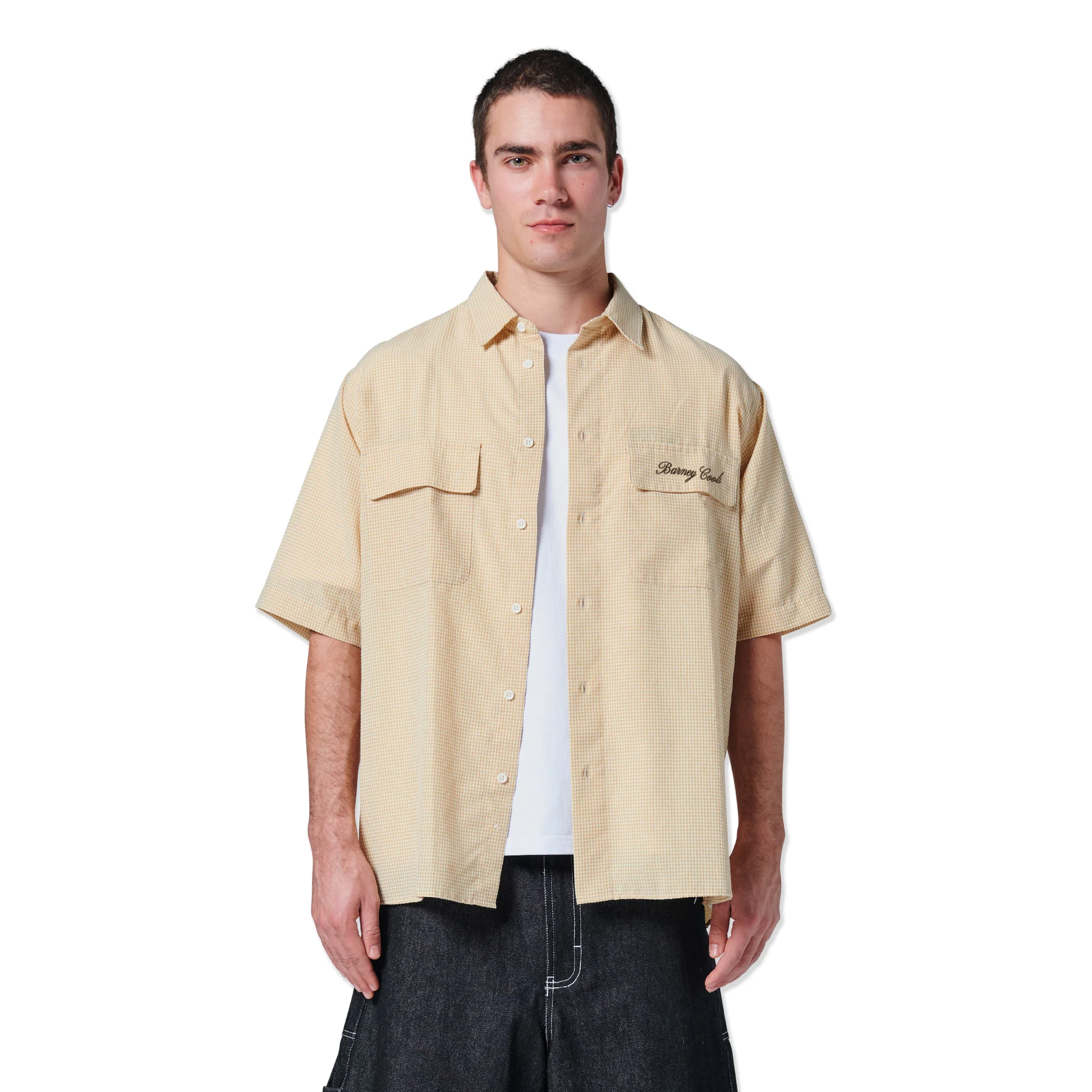 BARNEY COOLS DTD Shirt Beige