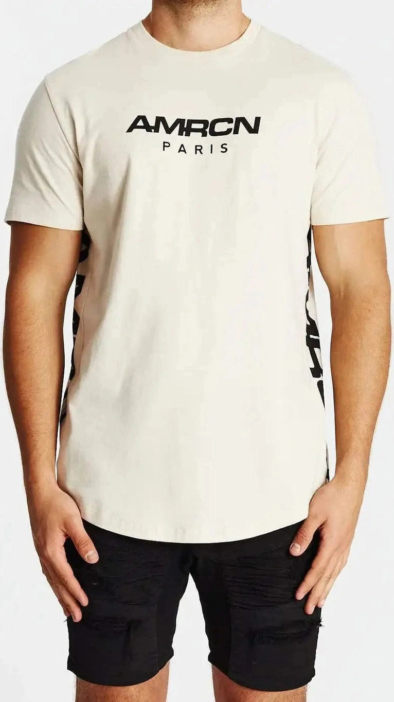 Americain le million dual curved tee sand