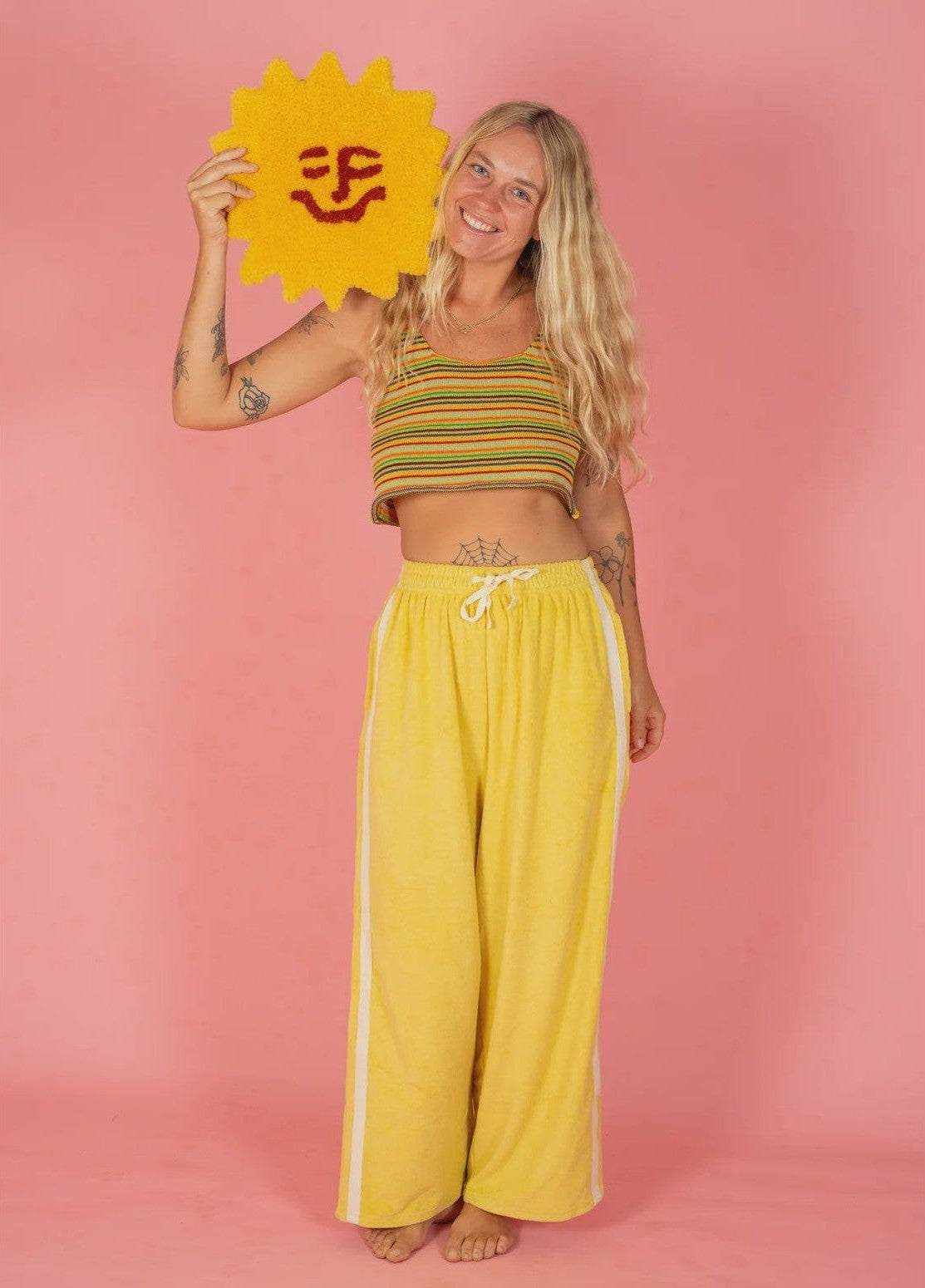 Atmosea Après Surf Pant Butter Yellow