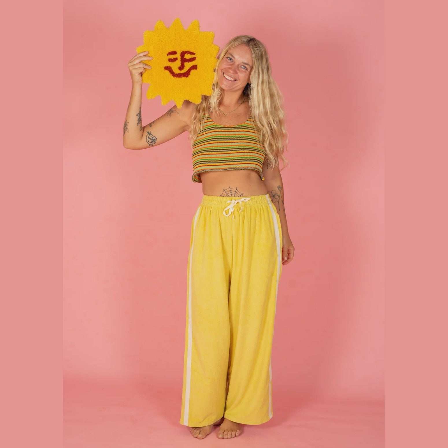 Atmosea Après Surf Pant Butter Yellow