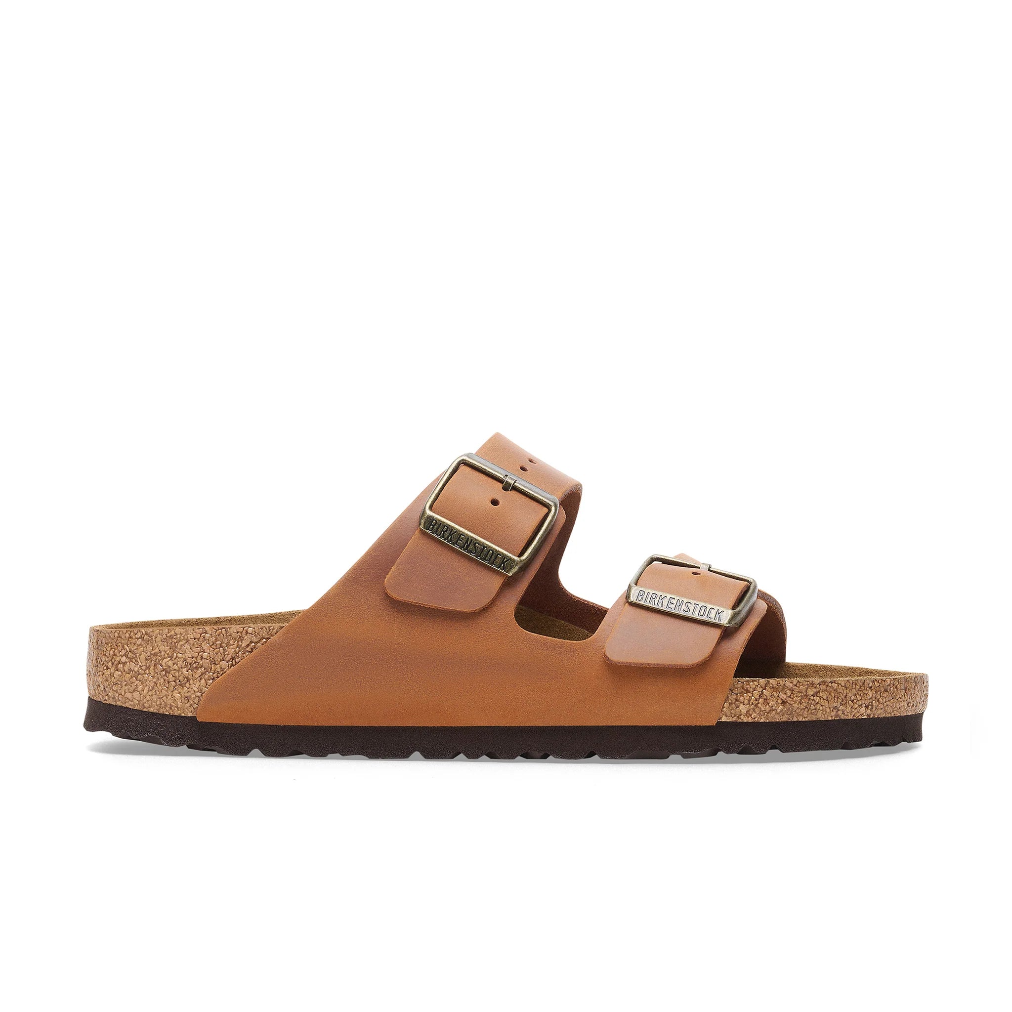 BIRKENSTOCK Arizona cognac oiled leather regular