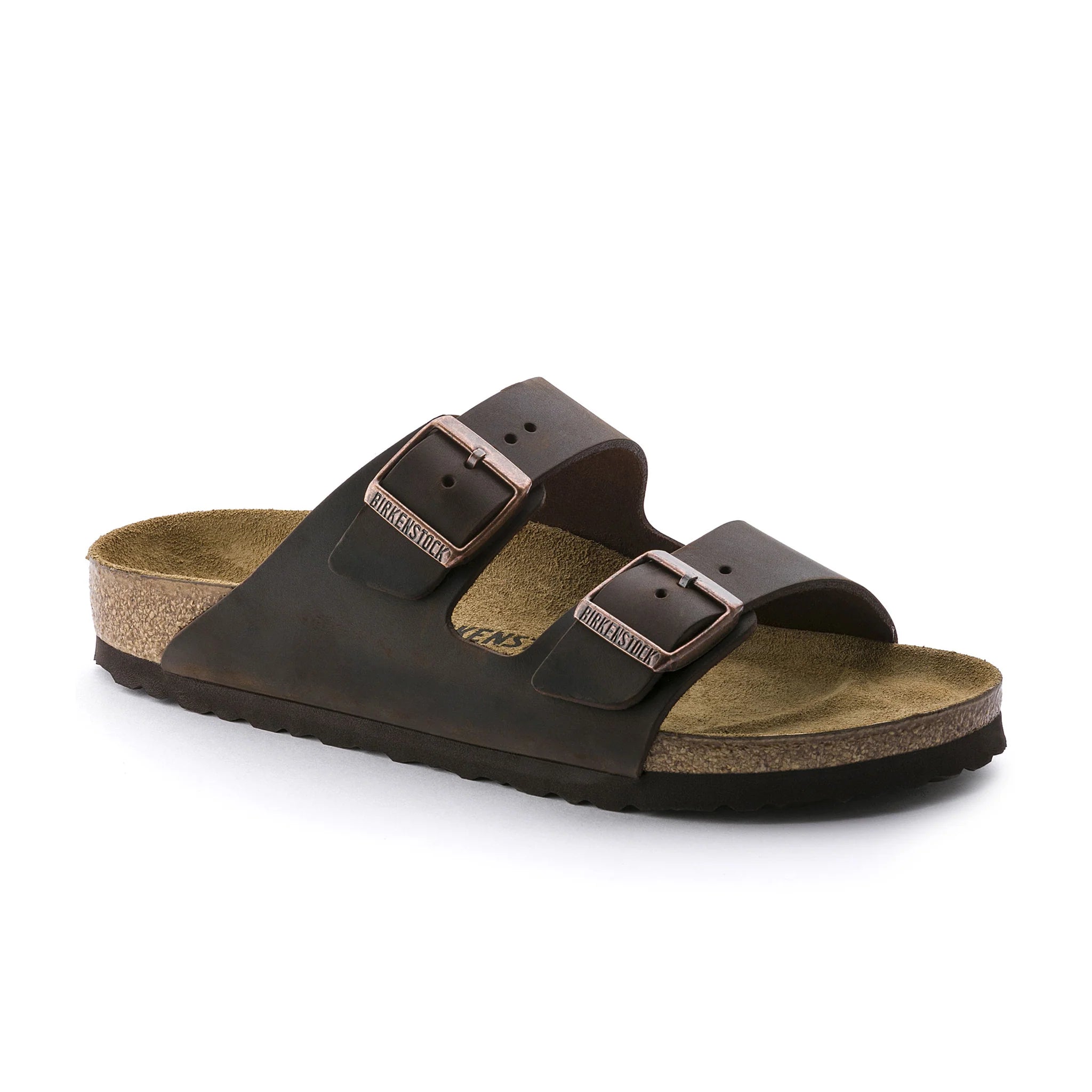 Birkenstock arizona habana oiled leather regular