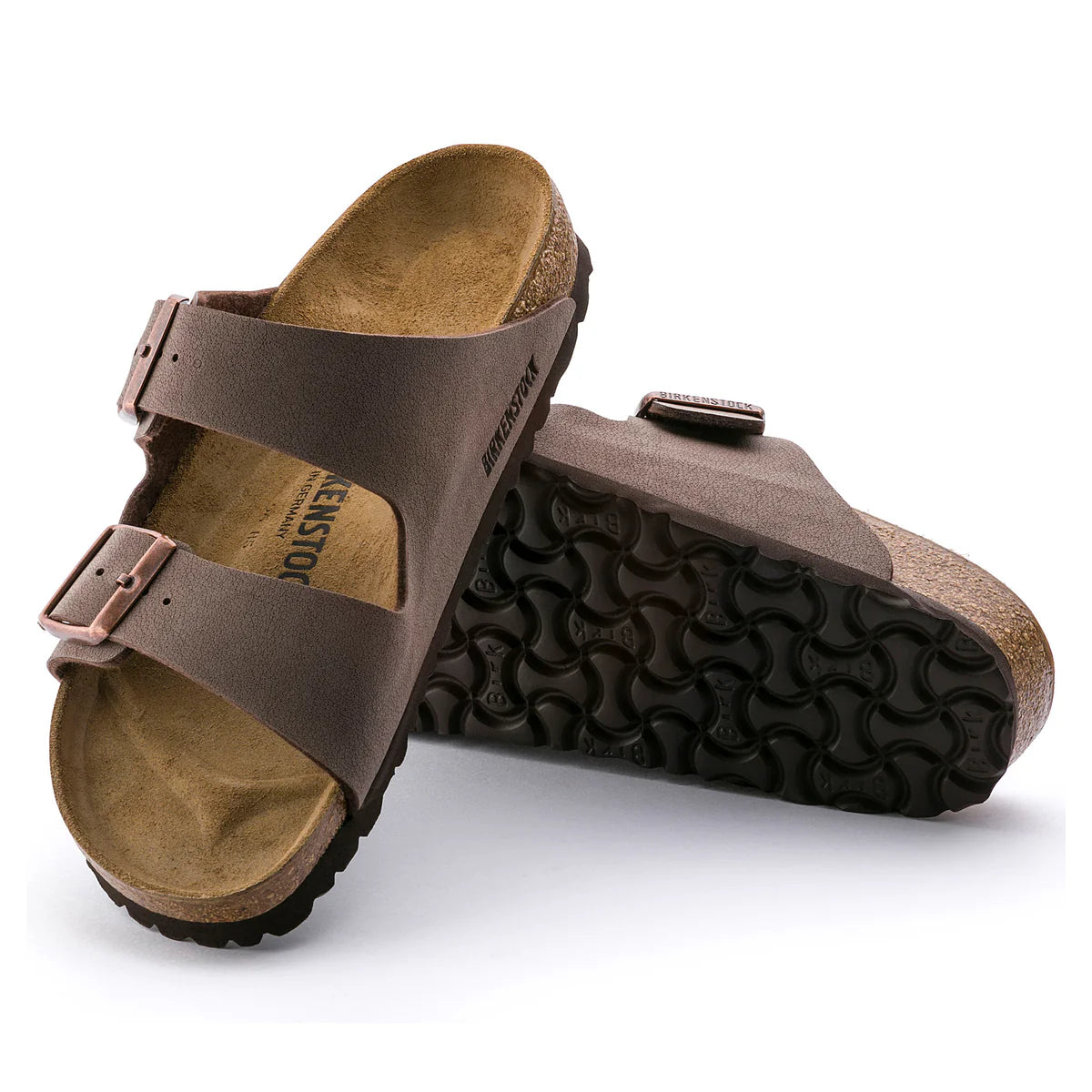 BIRKENSTOCK Arizona mocca birkibuc regular