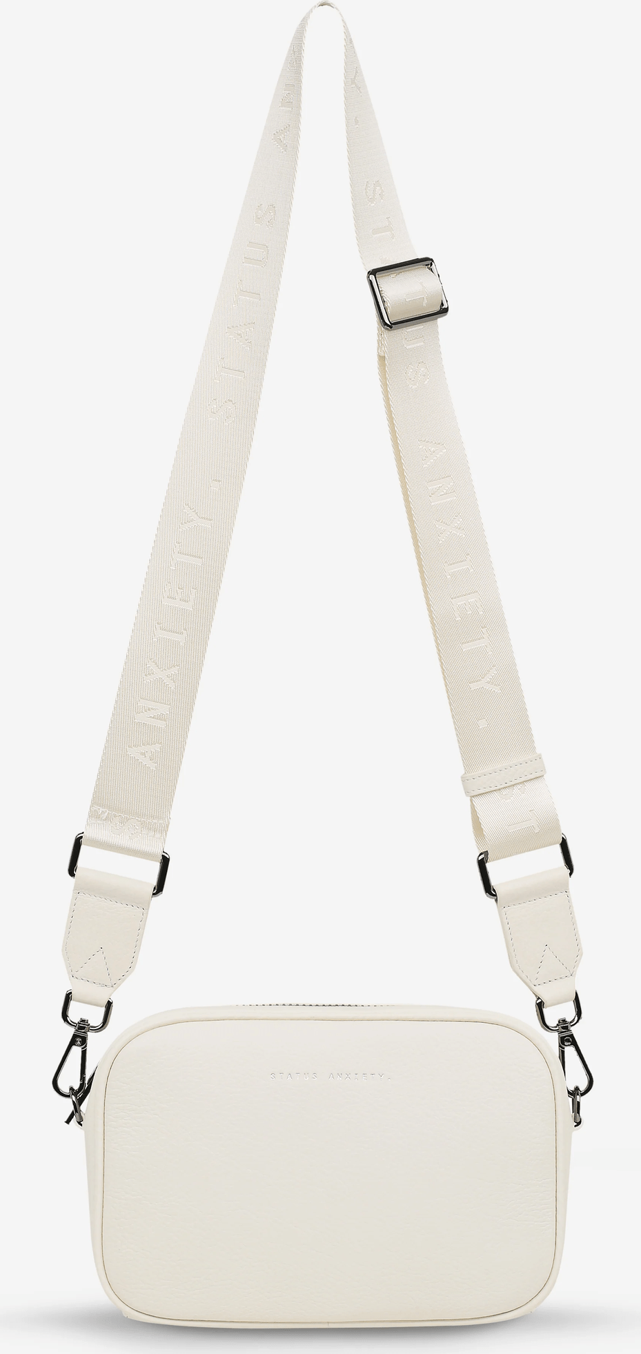 STATUS ANXIETY plunder with webbed strap - chalk