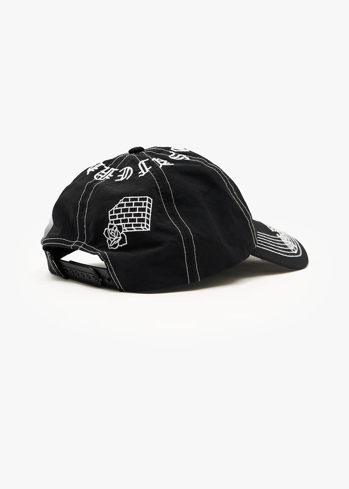 AFENDS Motor six panel cap -Black