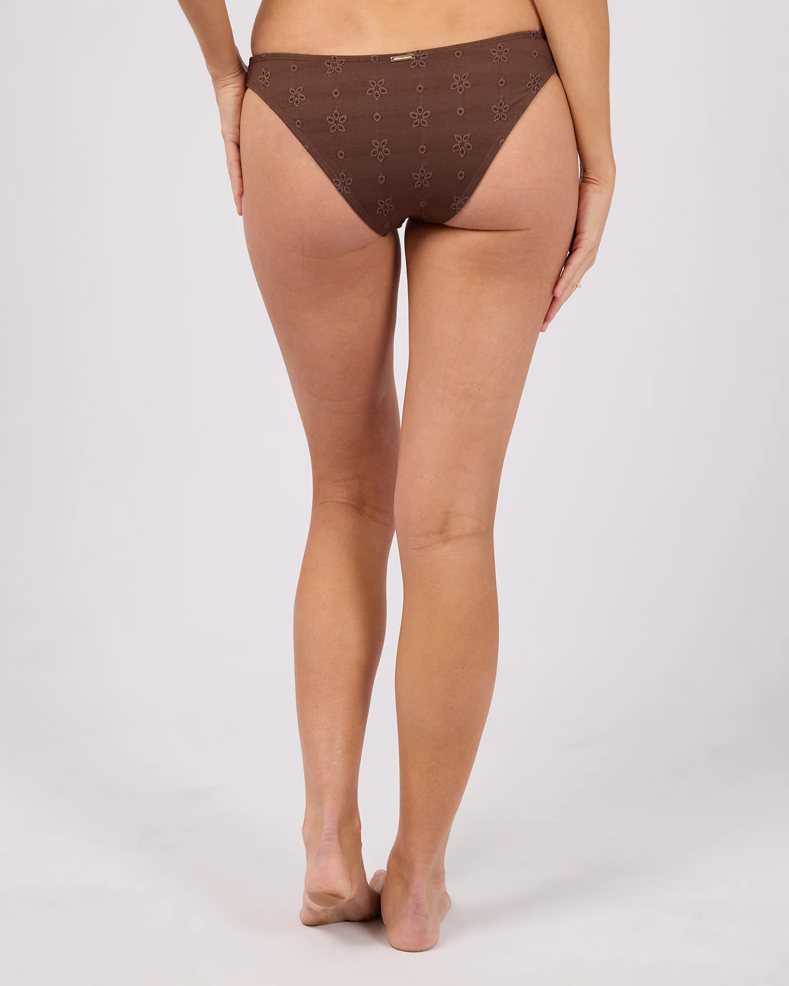 ALL ABOUT EVE Ivy hi cut cheeky pant - Chocolate