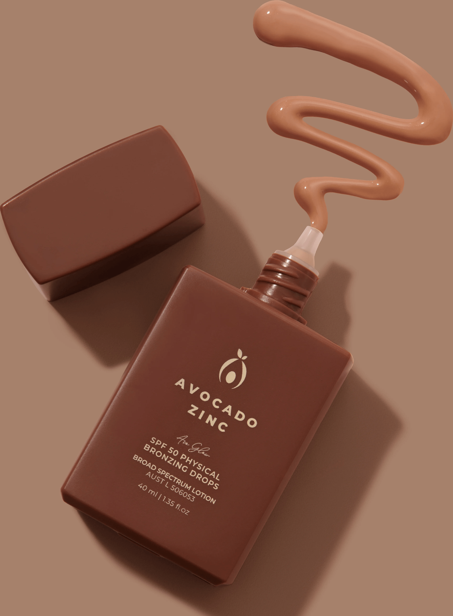 AVOCADO ZINC SPF 50 Physical Bronzing Drops