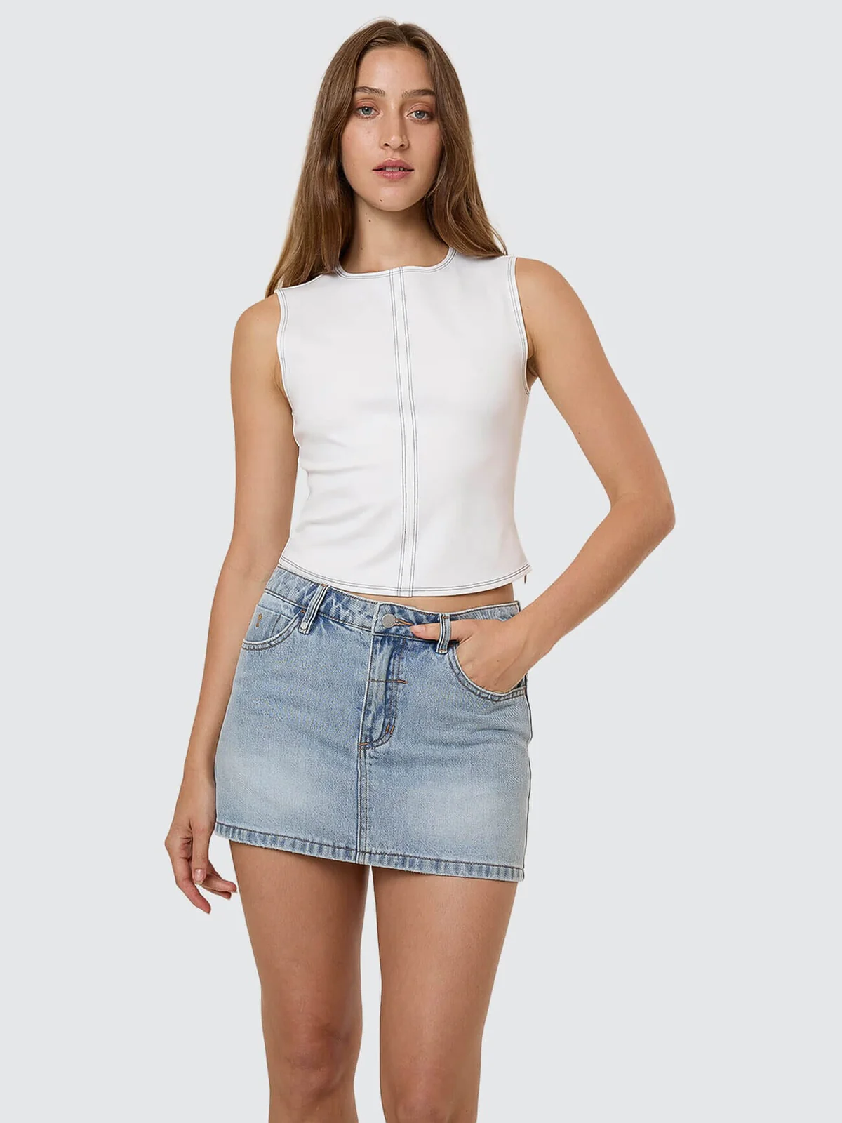 THRILLS Sophie skirt - Dusk