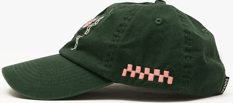 AFENDS Real life six panel cap - Pine