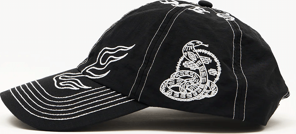 AFENDS Motor six panel cap -Black