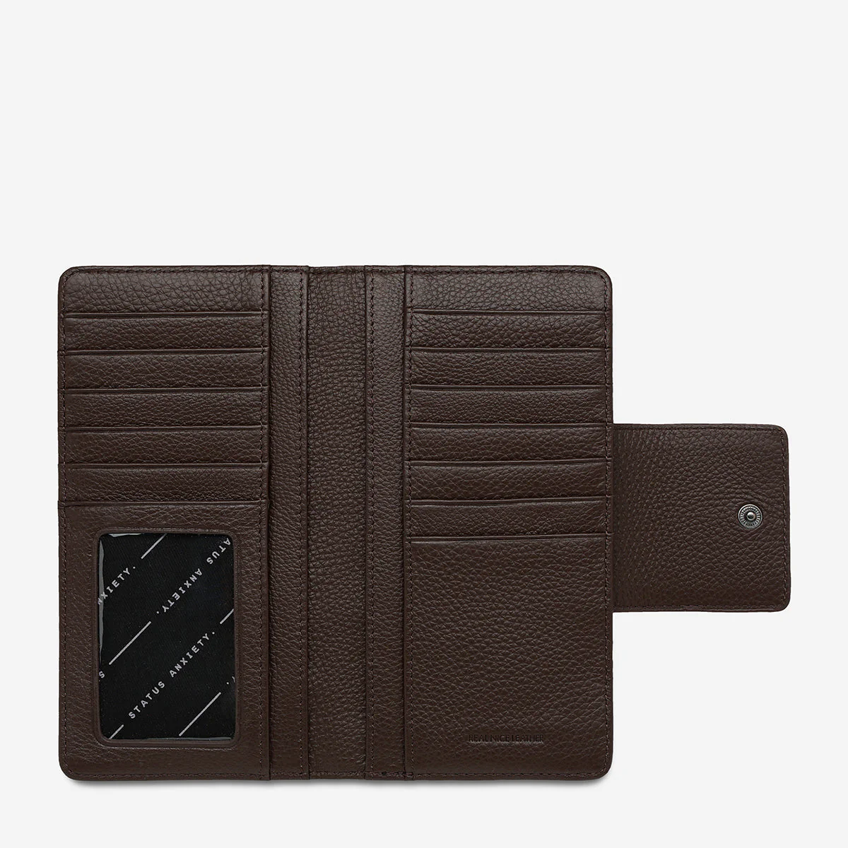 STATUS ANXIETY Ruins Wallet - Cocoa