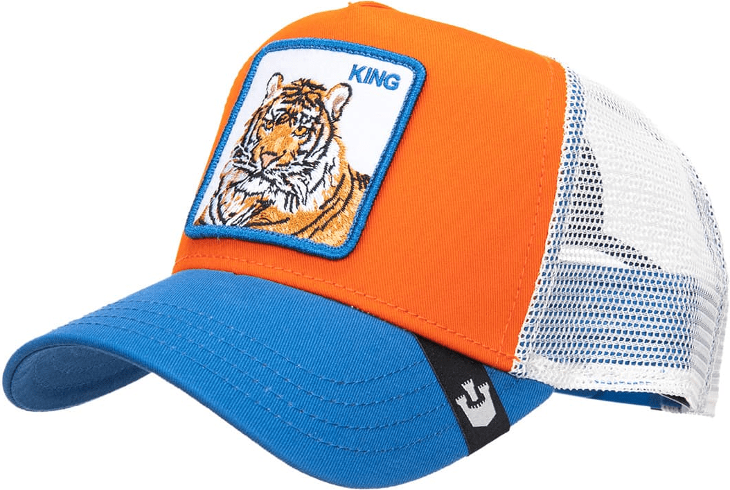 GOORIN BROS Tiger King Trucker - Navy Blue/Orange