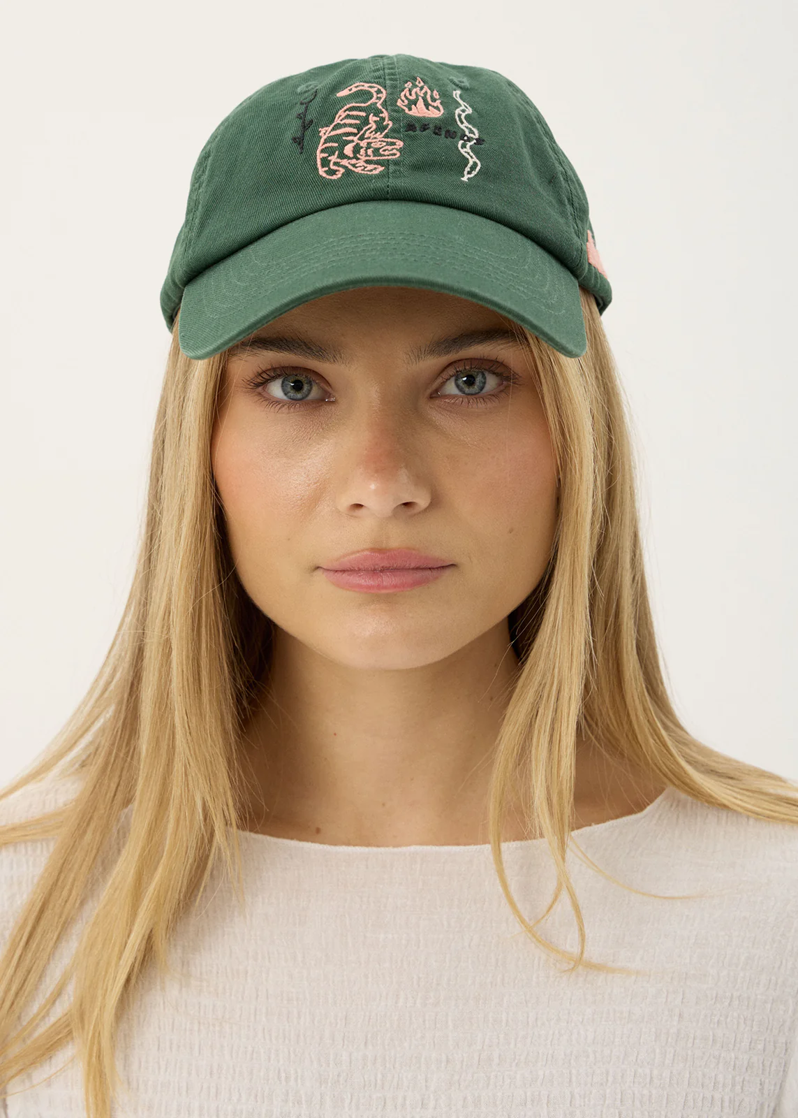 AFENDS Real life six panel cap - Pine