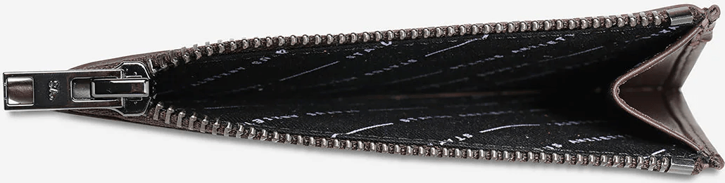 STATUS ANXIETY Gone Again Wallet - Cocoa Nappa