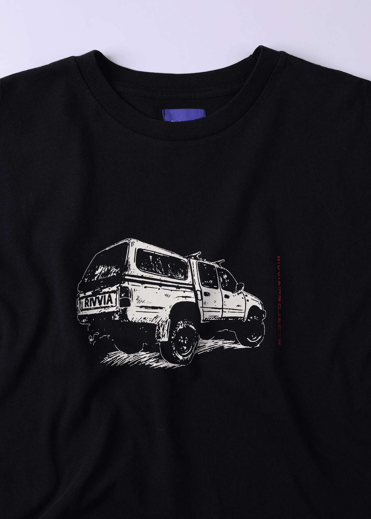 RIVVIA PROJECTS 4WD T-shirt - Washed black