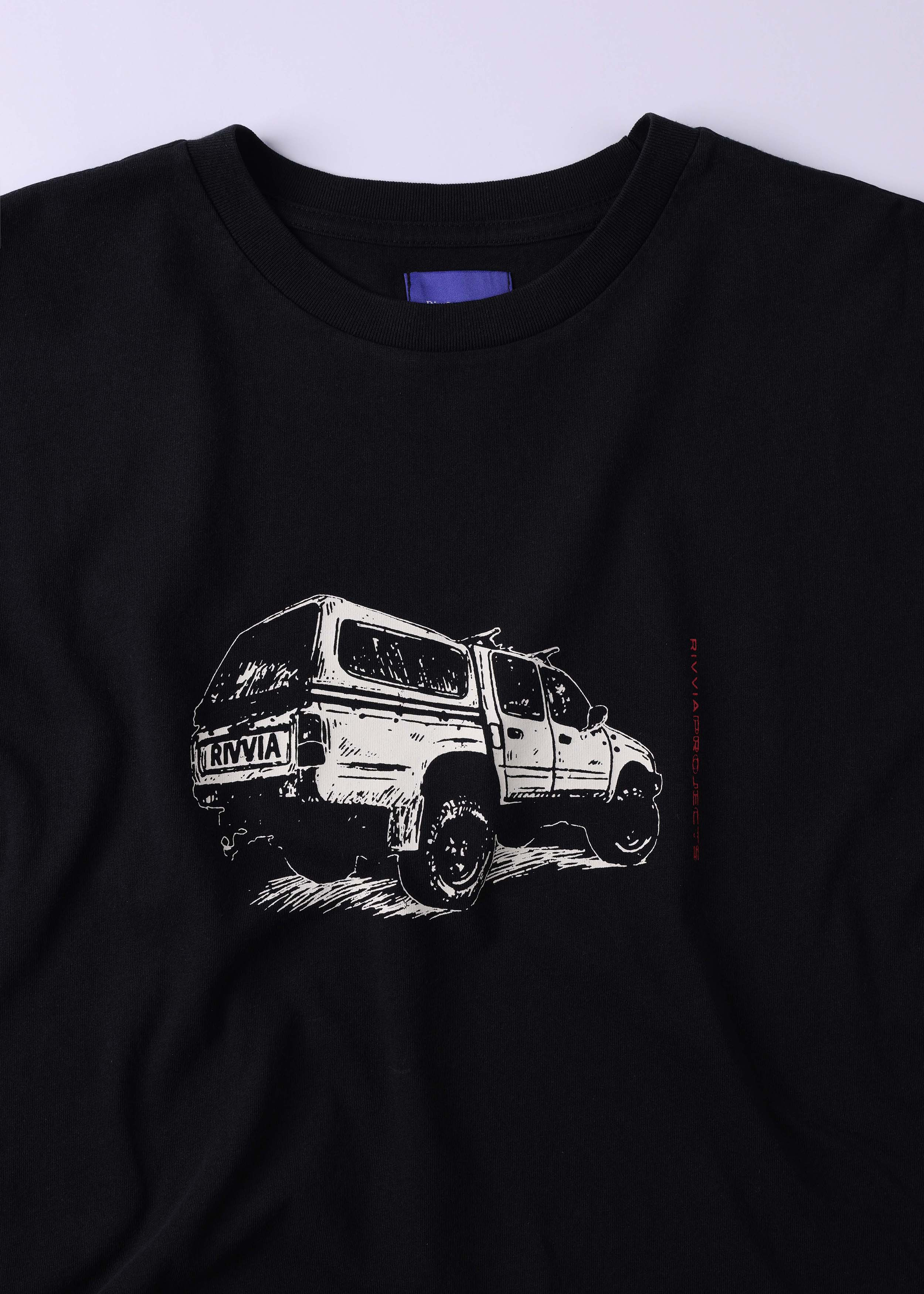 RIVVIA PROJECTS 4WD T-shirt - Washed black