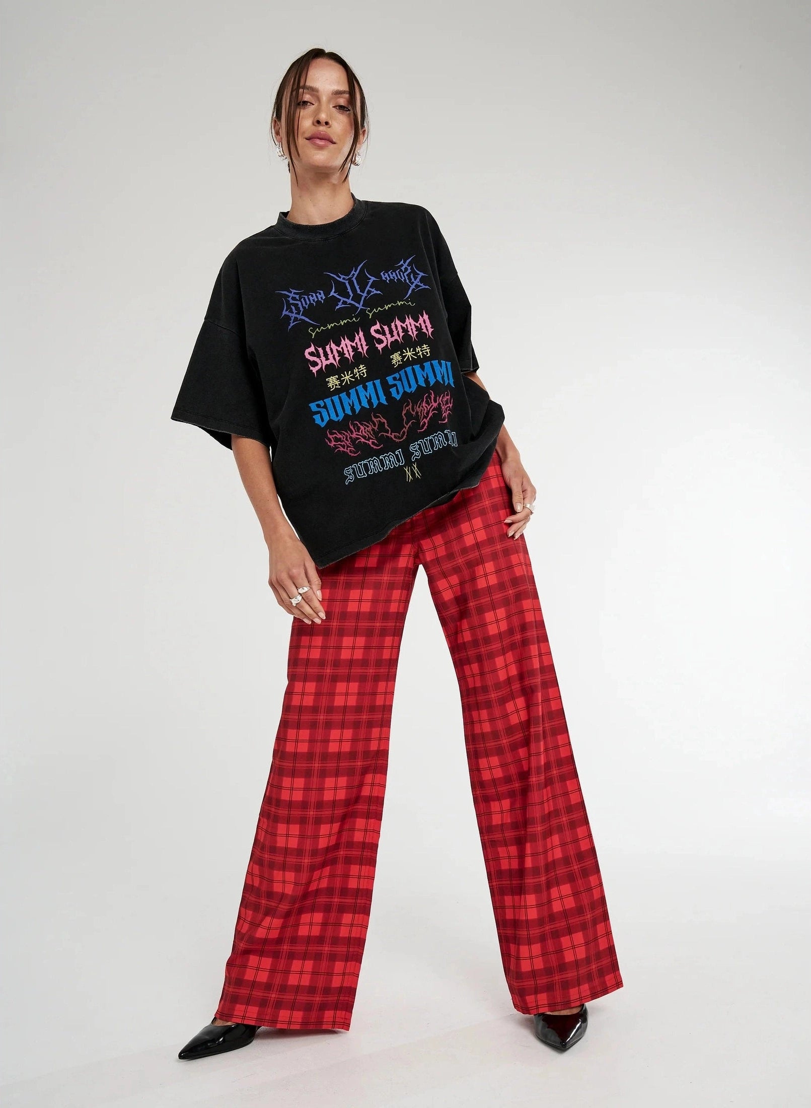 SUMMI SUMMI Band tee - Black
