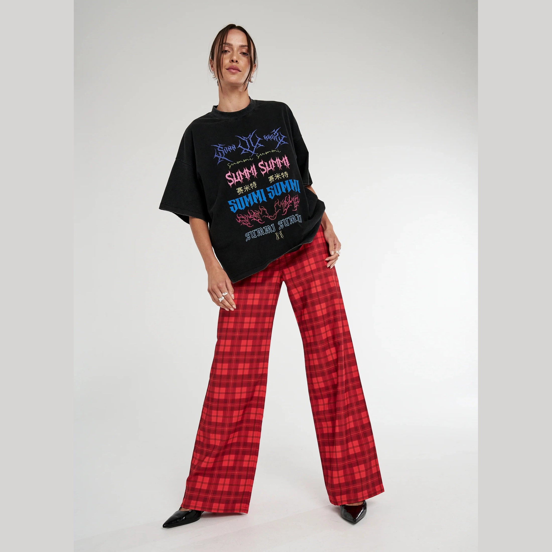 SUMMI SUMMI Band tee - Black