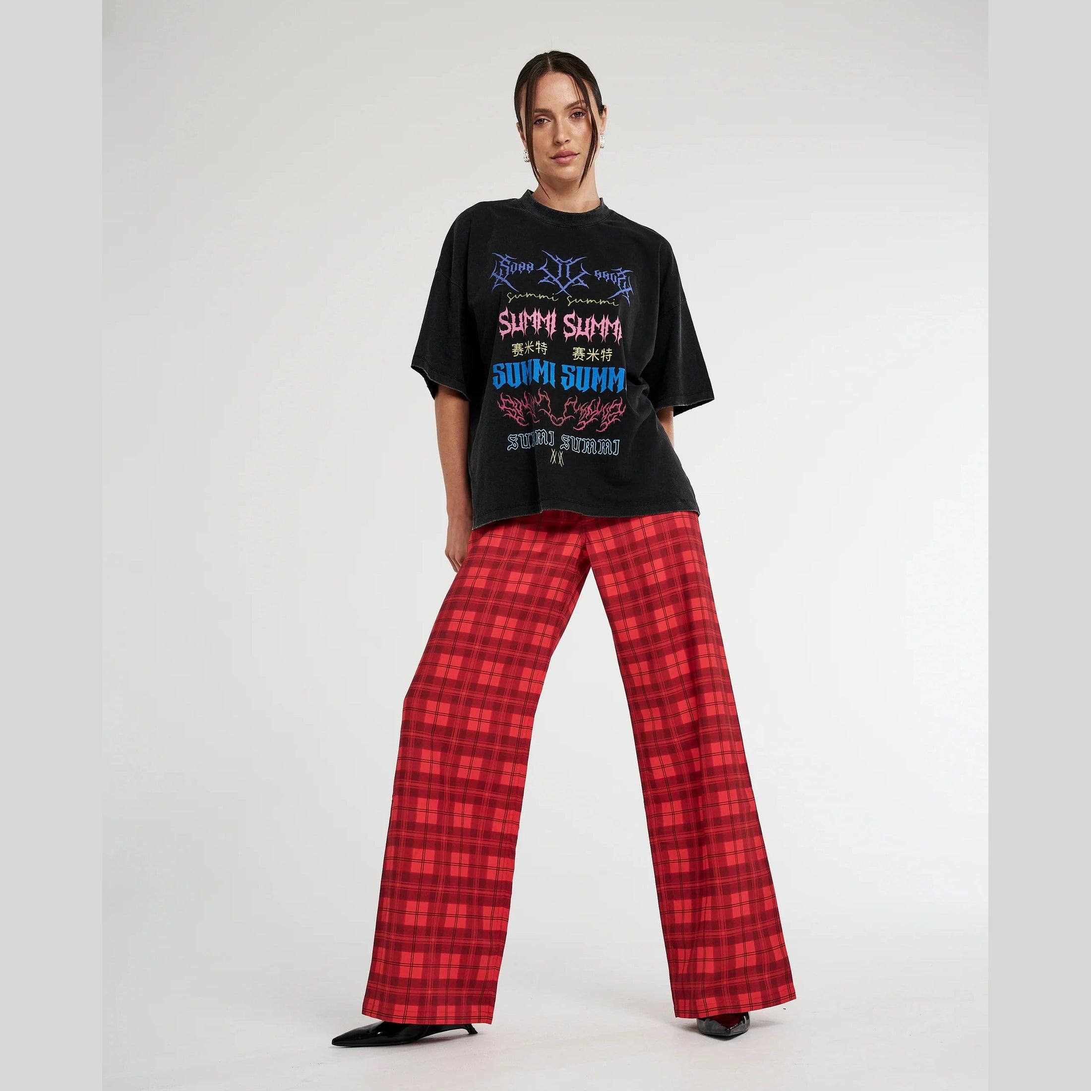 SUMMI SUMMI Band tee - Black