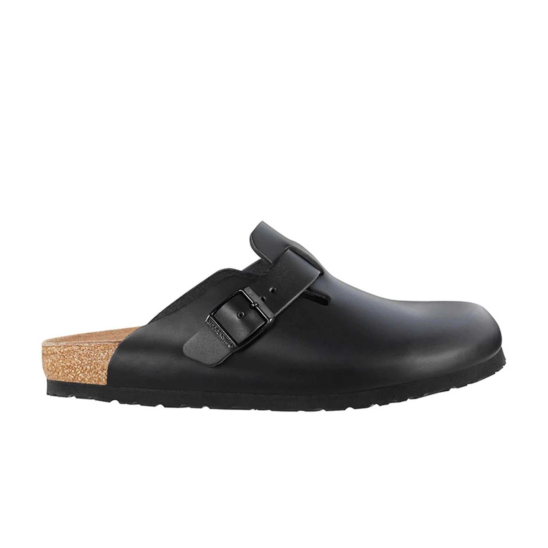 BIRKENSTOCK Boston smooth leather regular - Black