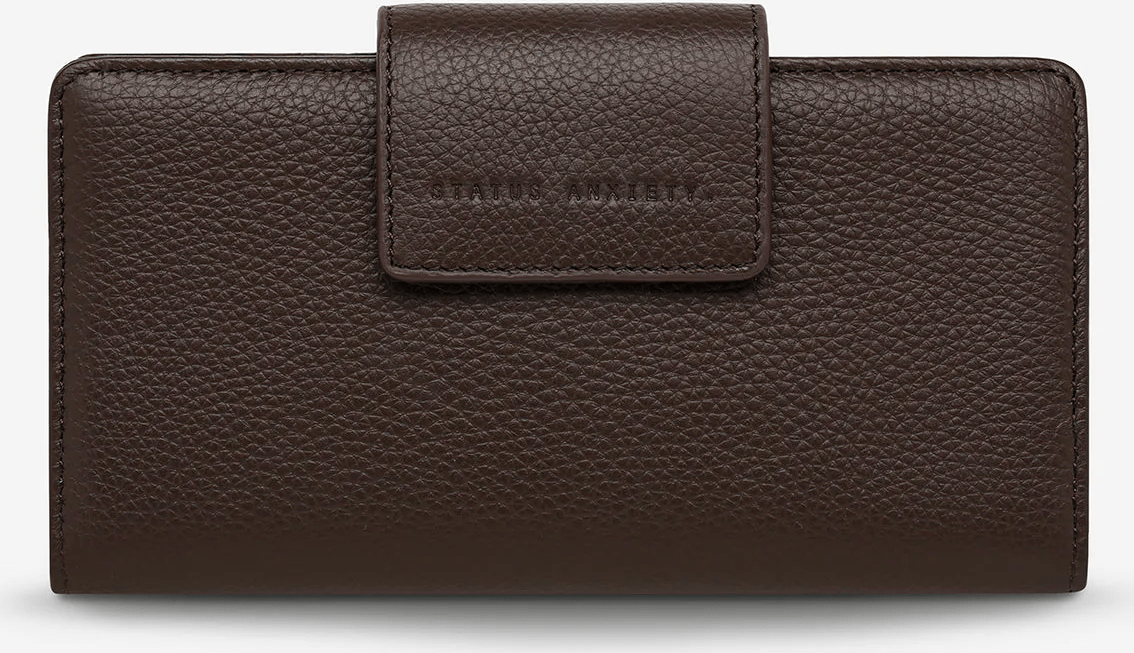STATUS ANXIETY Ruins Wallet - Cocoa