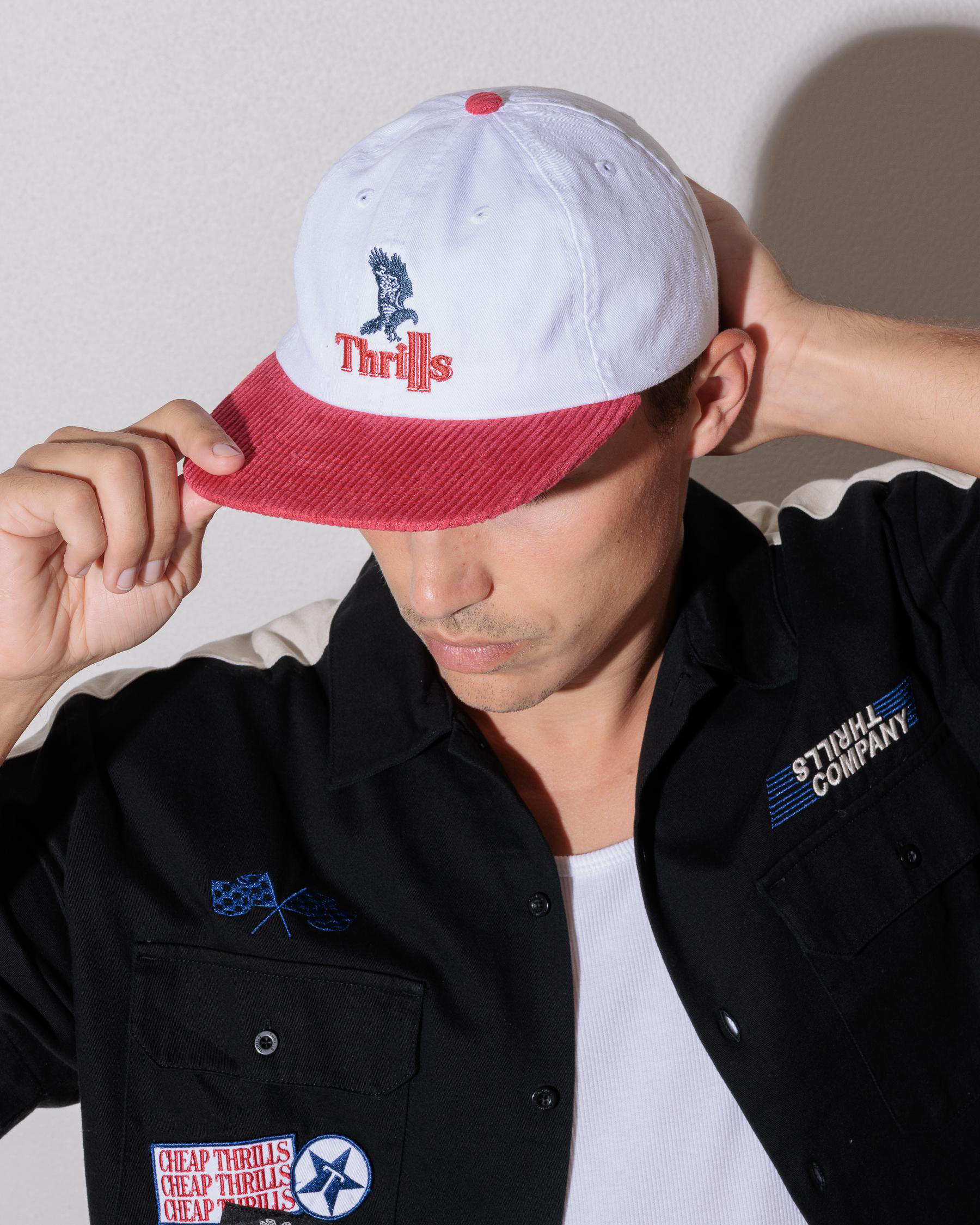 THRILLS Wonder World 6 Panel Cap - White